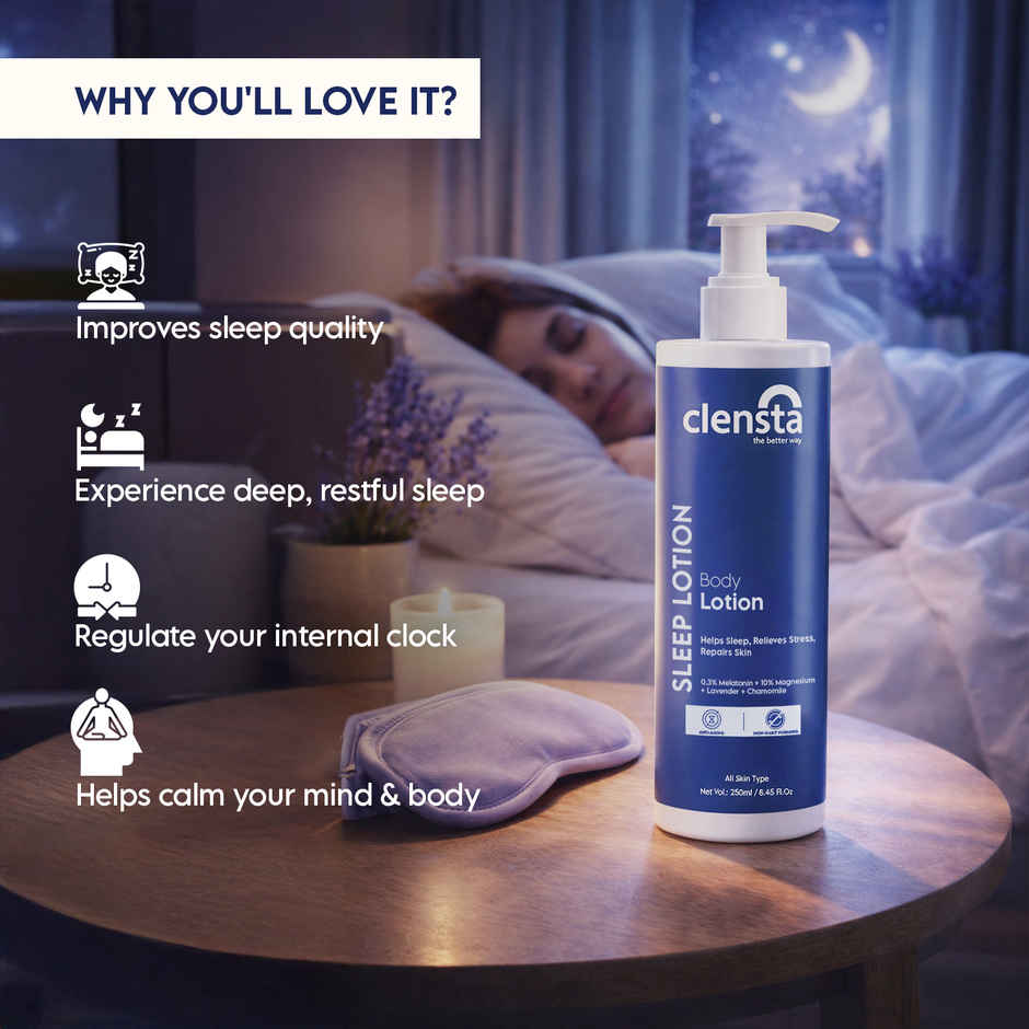 Clensta Sleep Body Lotion