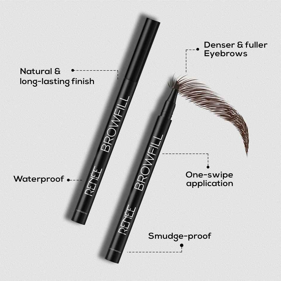 Renee Browfill Eyebrow Pen - Brown