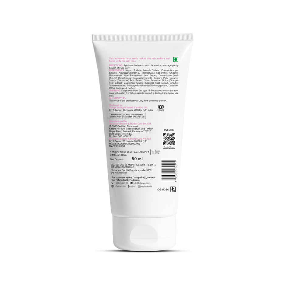 O3+ Brightening Face Wash