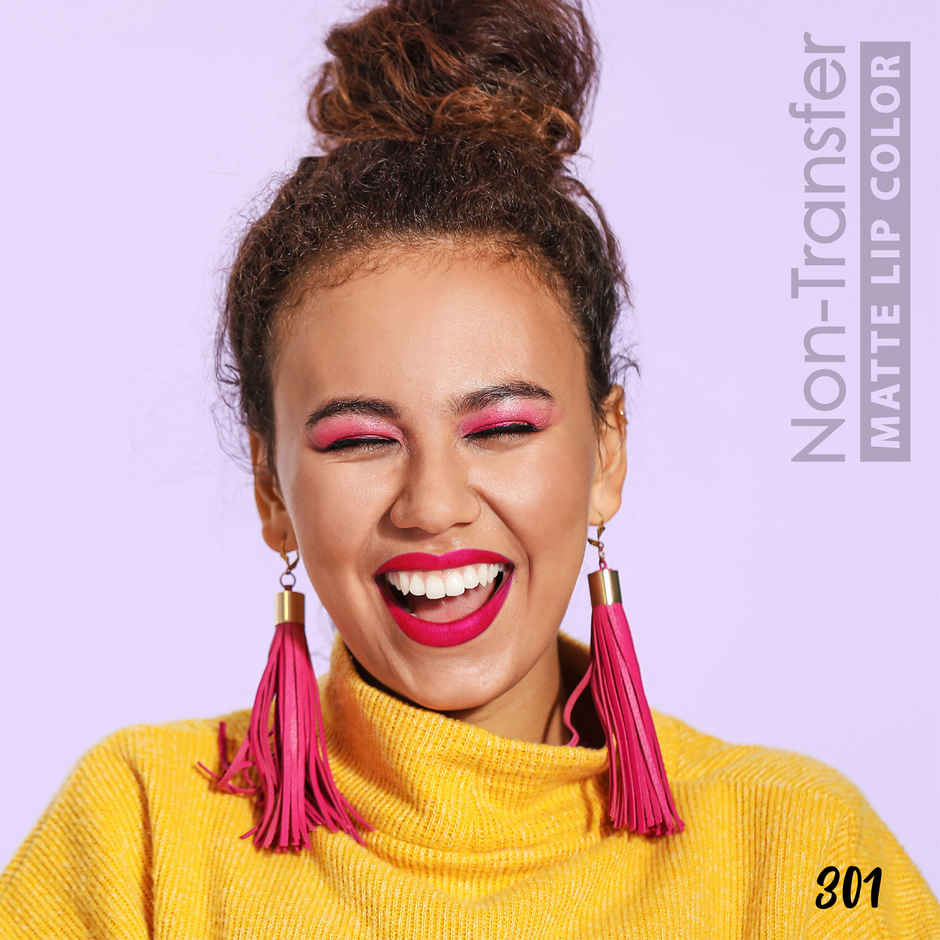 Blue Heaven Non Transfer Liquid Lip Color Matte Finish Waterproof | Pink