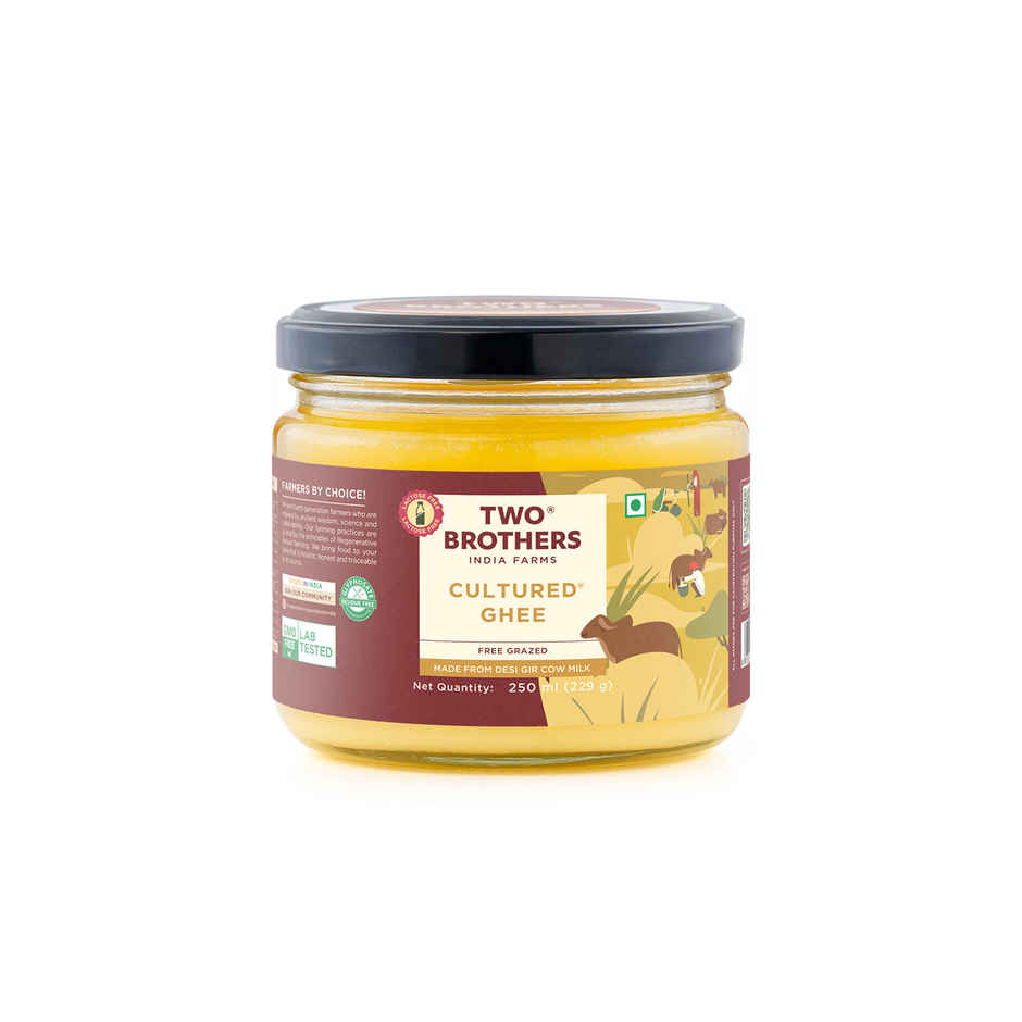 Two Brothers Desi Gir Cow Cultured Ghee