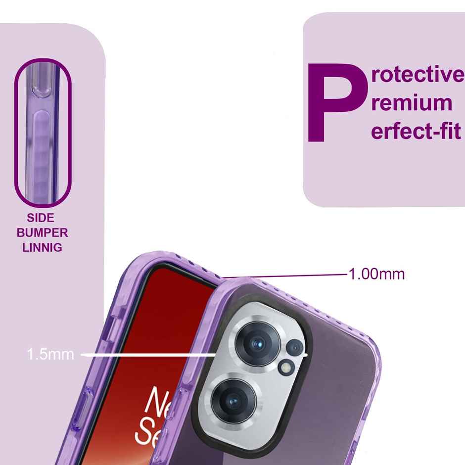 Artistque Case for Oneplus Nord Ce 2 Lite 5g Back Cover - stylish Transparent Tpu Cover