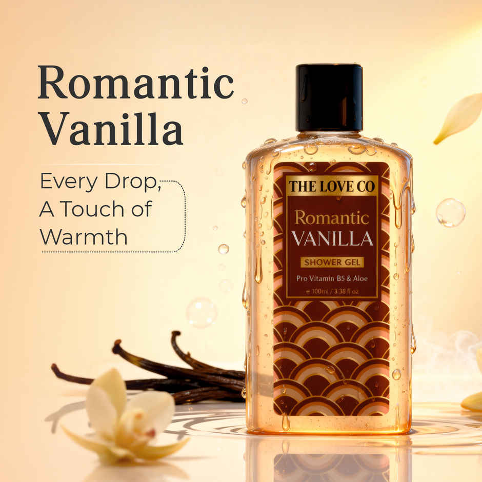 The Love Co Romantic Vanilla Body Wash