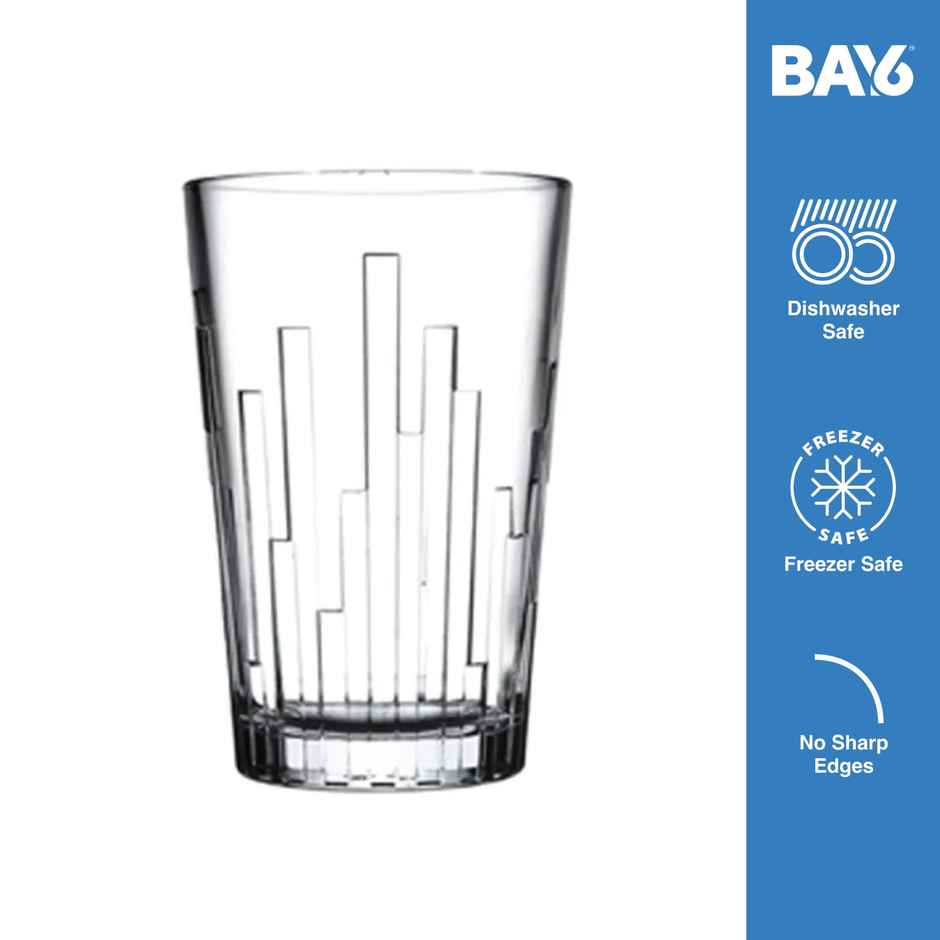 BAY6 Imported Juice & Water Glass - 330 ml - (6pc)