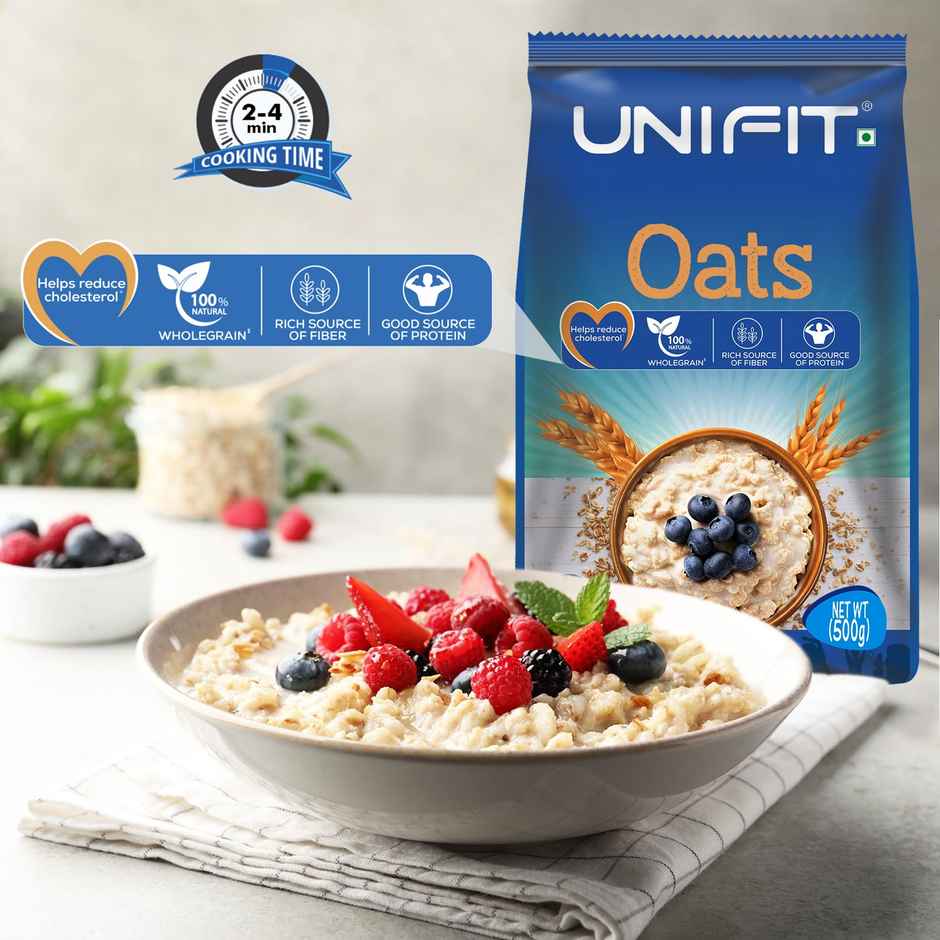 Unifit Oats | High Fiber and Protein | Healthy Breakfast Choice