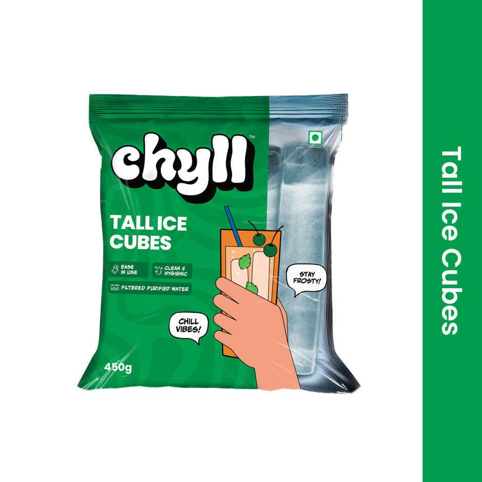 Chyll Tall Glass Ice | Filtered Purified Water