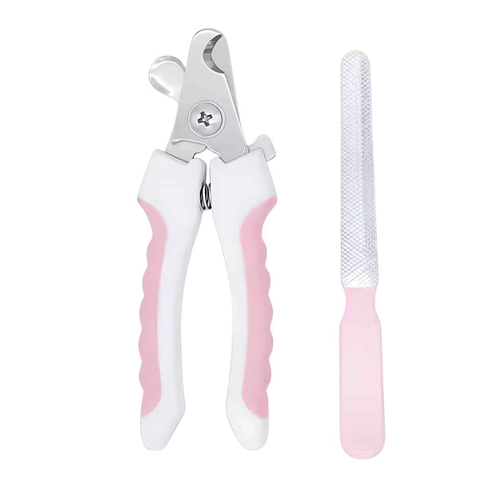 Petoska Large Nail Cutter for Pets Pink