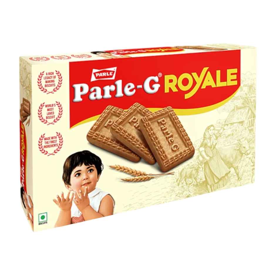 Parle Royale Vanilla Glucose Biscuits | Trans Fat-free Combo