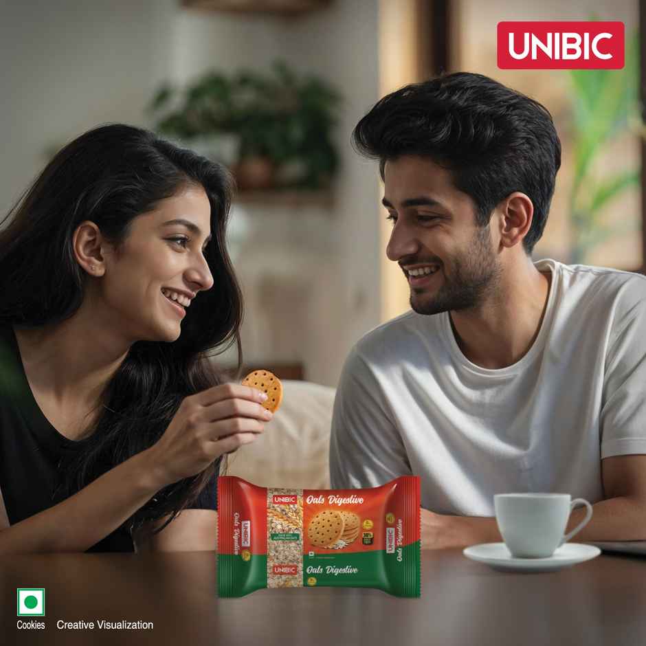 UNIBIC Oatmeal Digestive Biscuits | Cholesterol-Free And Trans Fat-Free Combo