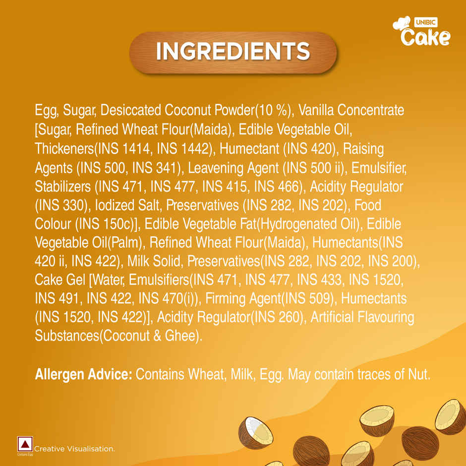 UNIBIC Danish Coconut Cake