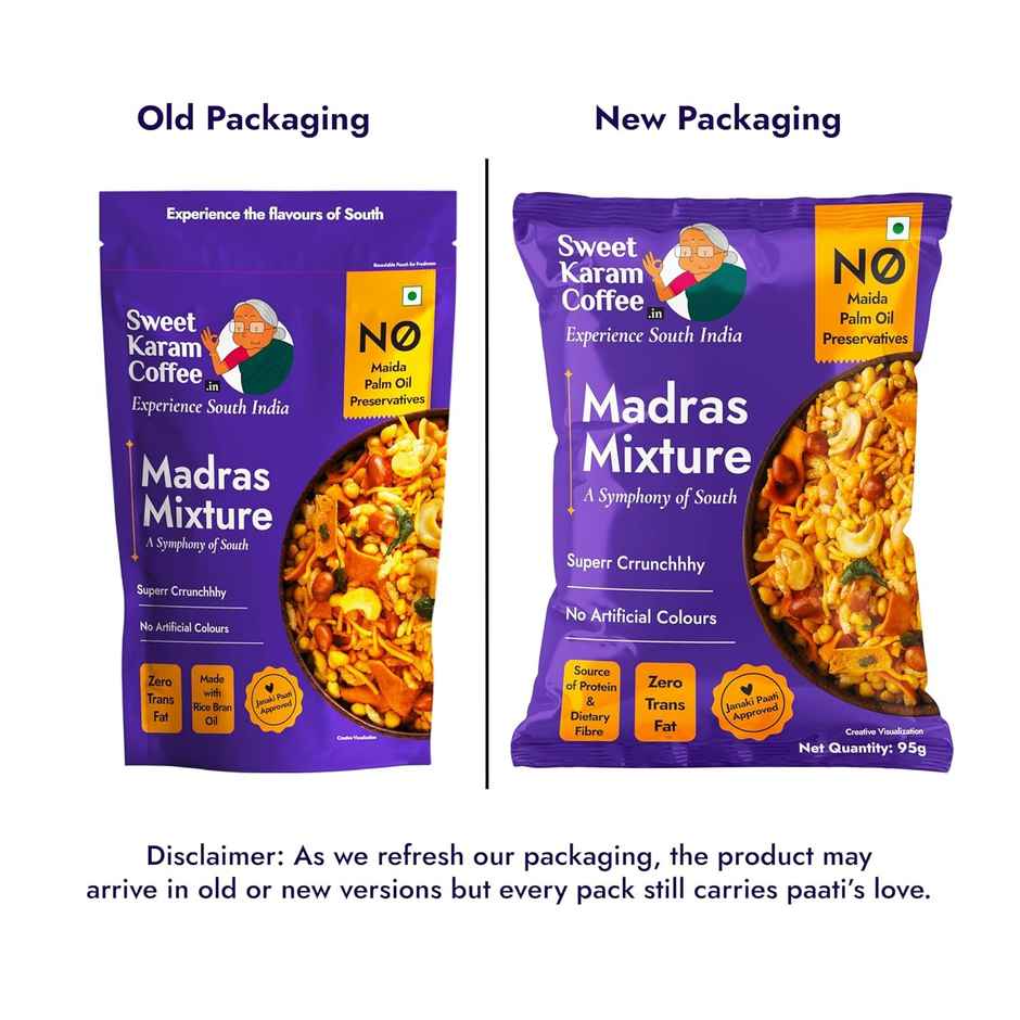 Sweet Karam Coffee Special Madras Mixture | No Palm Oil, No Preservatives