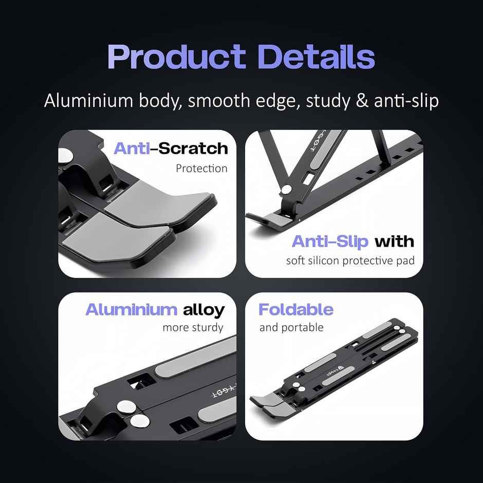 Tygot Laptop Stand Black