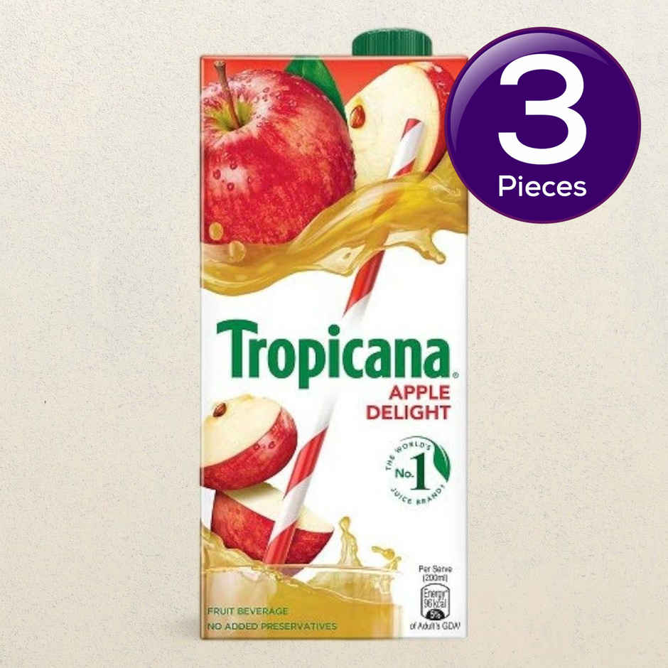 Tropicana Delight Apple Fruit Juice Combo