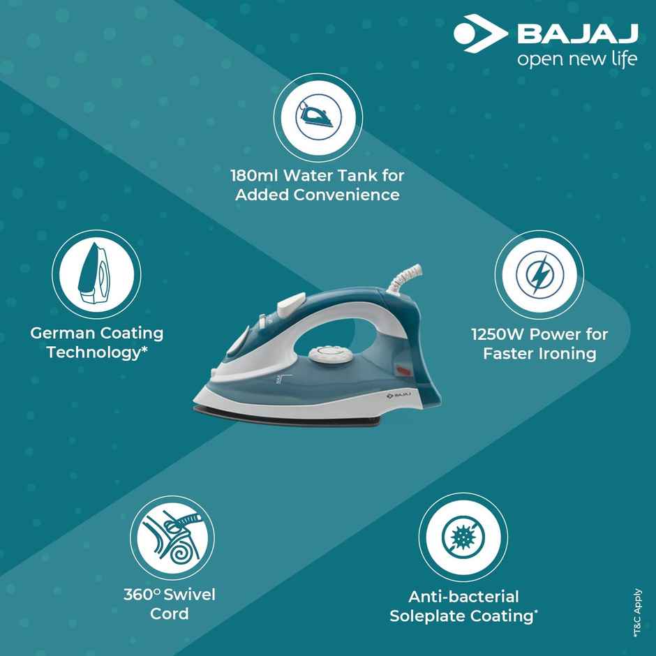 Bajaj Mx 3 Neo Steam Iron