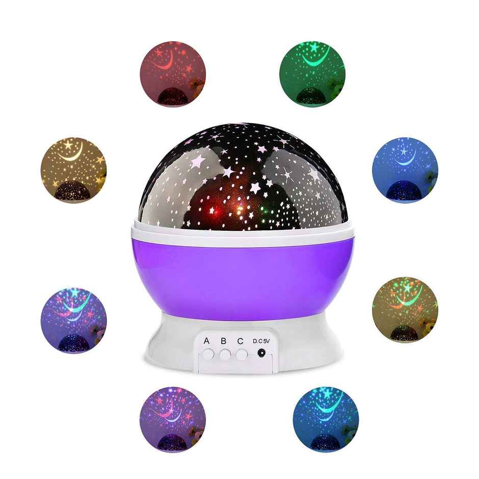 Fablue Multicolor Star Master Galaxy Night Lamp Projector - Night Light Projection Lamp For Kids