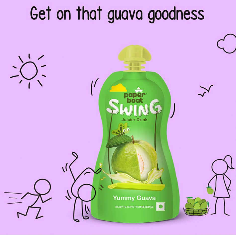 Paper Boat Swing Juicier Drink Yummy Guava Juice