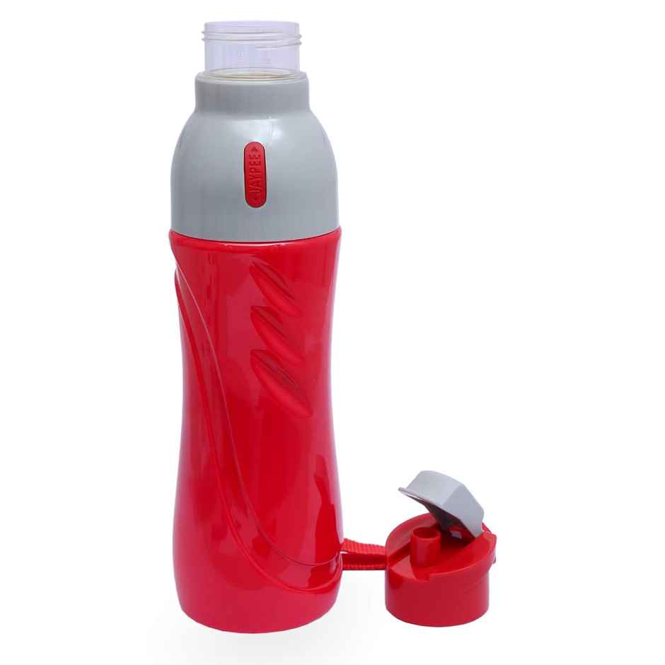 Jaypee Googly PU Insulated Fliptop Sipper Lid Water Bottle for kids | Red | 650ml