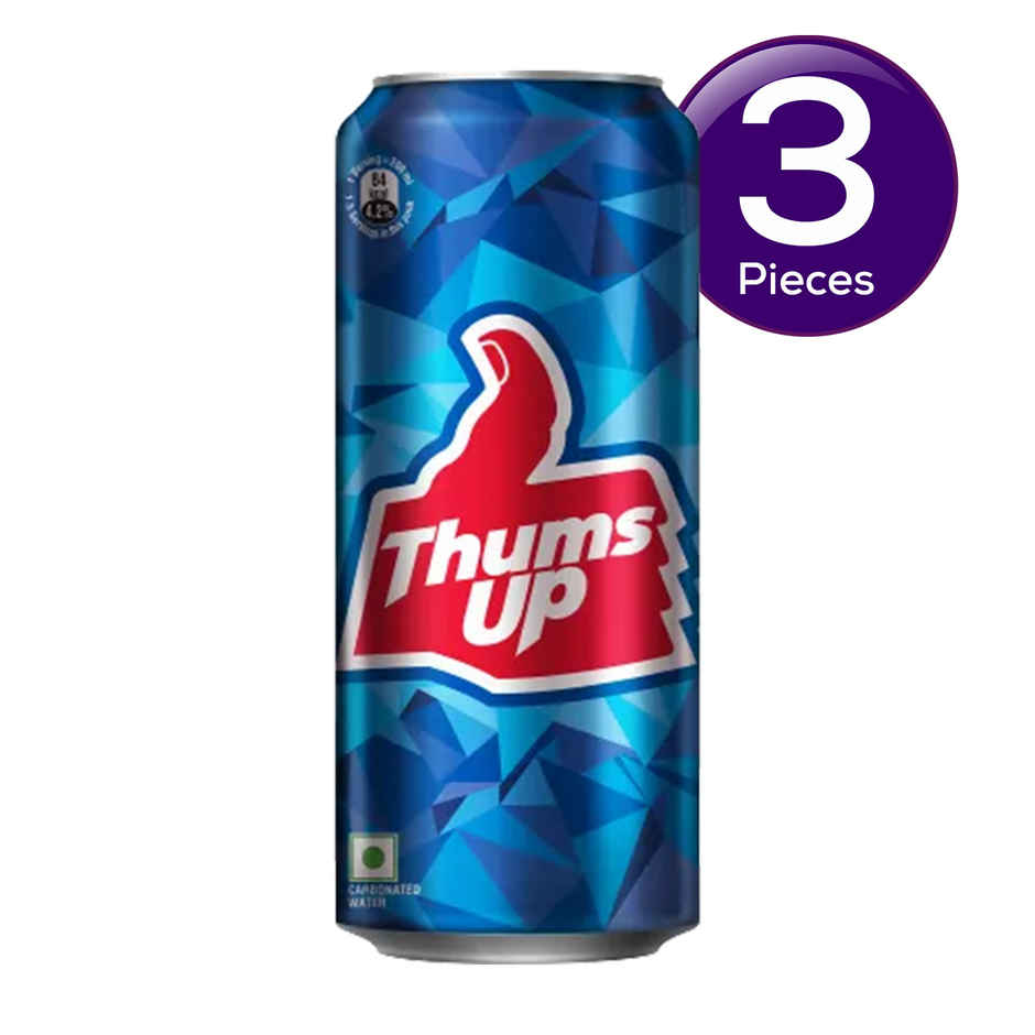 Thums Up Soft Drink Can | Carbonated Beverage Combo