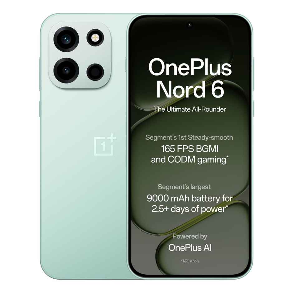 Oneplus Nord 6 | 8 GB RAM | 256 GB Storage | Fresh Mint