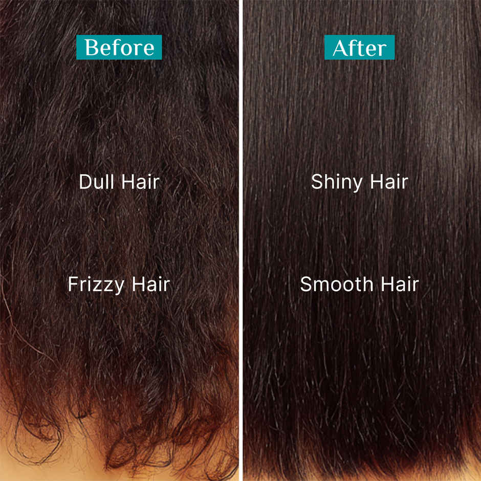 Pilgrim Keratin & Amazonian Patua Smoothening Shampoo for Smooth, Frizzy & Shinier Hair