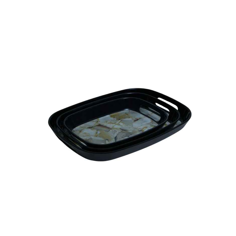 Stehlen Melamine Handy Tray Set of 3 - Reflection