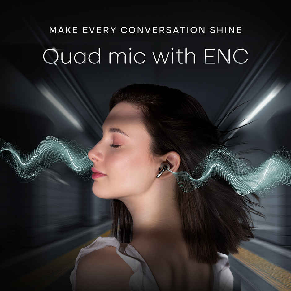 Noise Buds Verve 2 50H Playtime 4 Mic ENC 13mm Driver IPX4 BTv5.3 TWS Earbuds | Iceberg Blue
