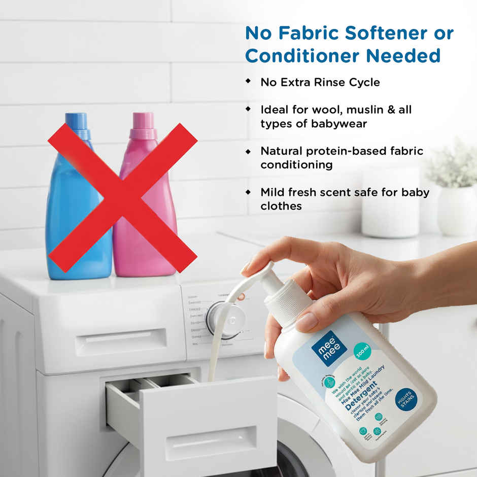 Mee Mee Anti-Bacterial Baby Laundry Detergent - One Drop Cleaning