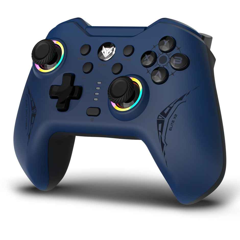 EvoFox Elite X2 Wireless & Wired Usb-C Gamepad For Pc With Hallsense Magnetic Triggers