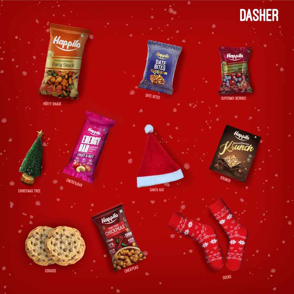 Happilo New Year Gift Box Dasher