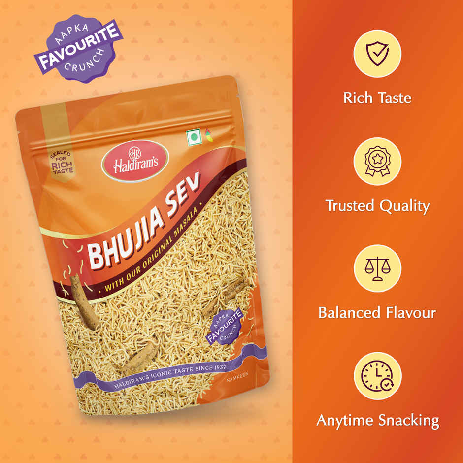 Haldiram's Bhujia | Spicy & Crunchy Snack