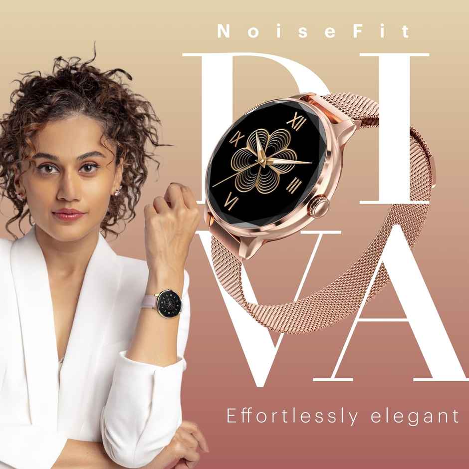 Noise Fit Diva Smartwatch - Black Link