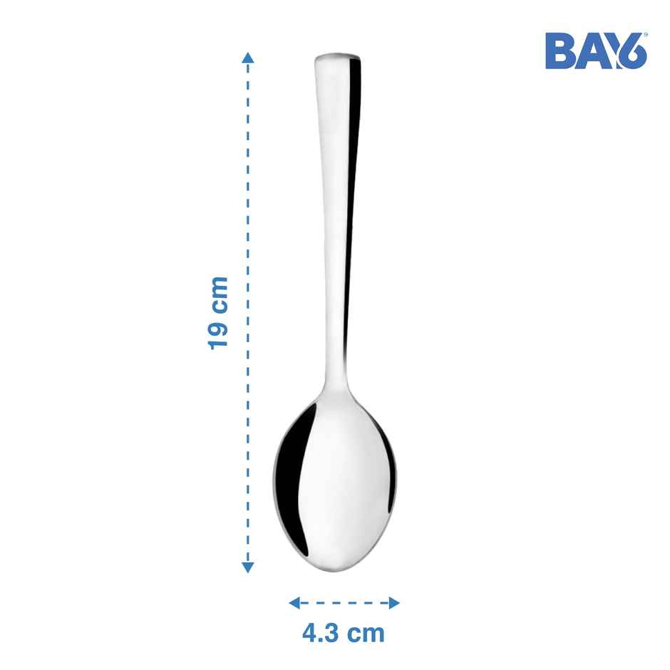 BAY6 Steel Regular Spoon Set | 6pc
