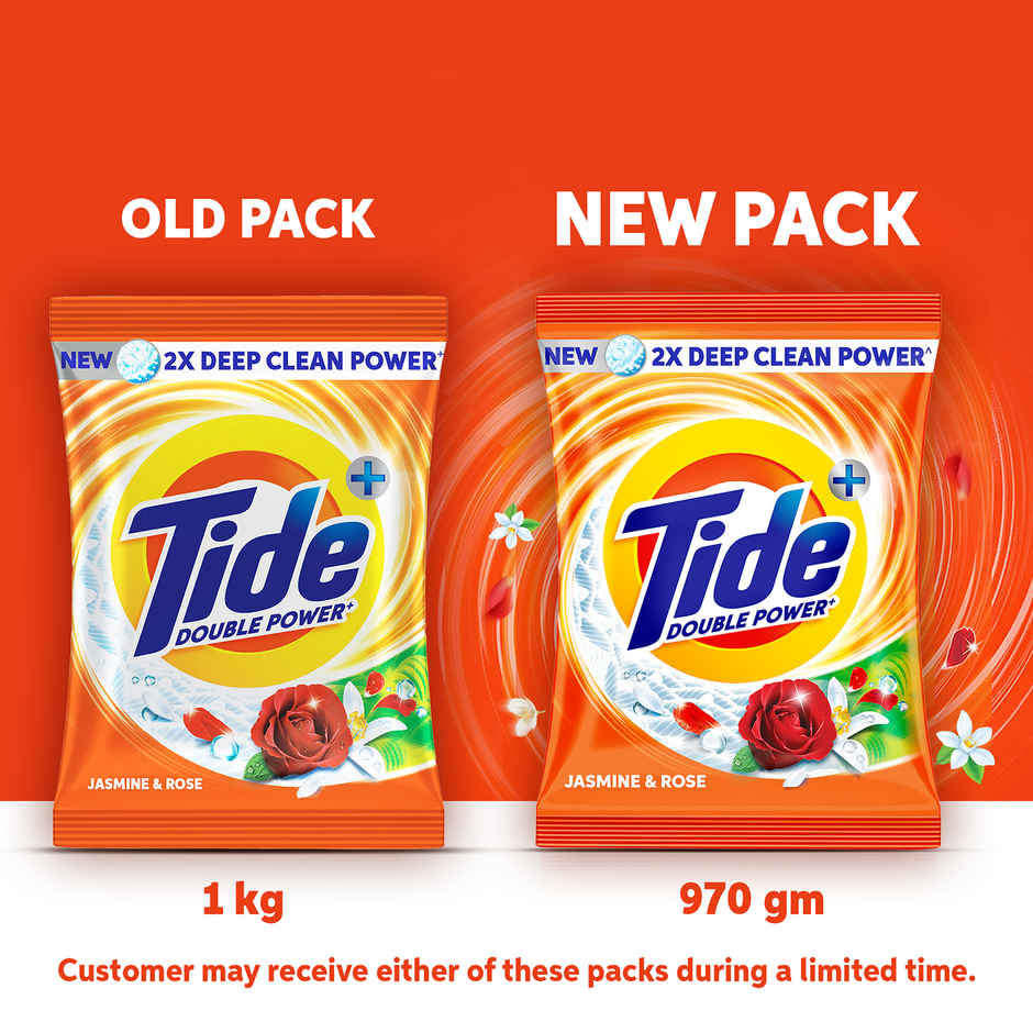 Tide Plus Jasmine & Rose Detergent Powder