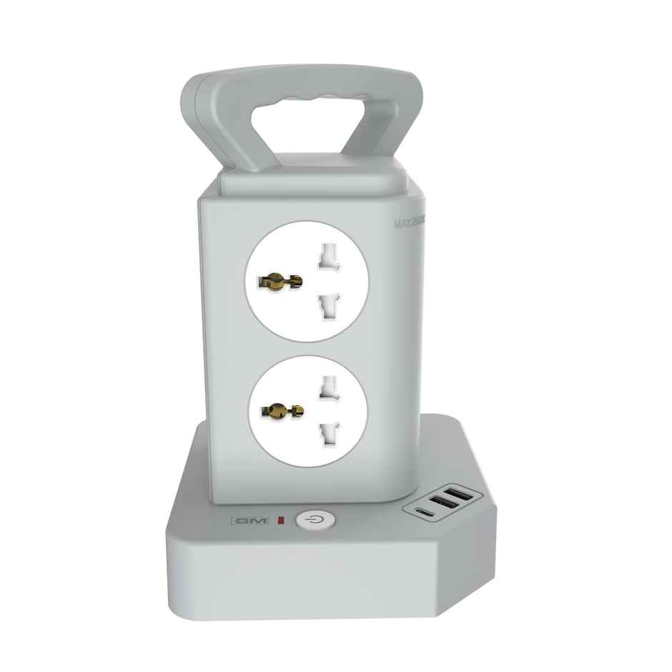 Gm 9+1 G-Hoop Tower Spike Guard With A & C Type Usb-Master Switch,Indicator, Safety Shutter