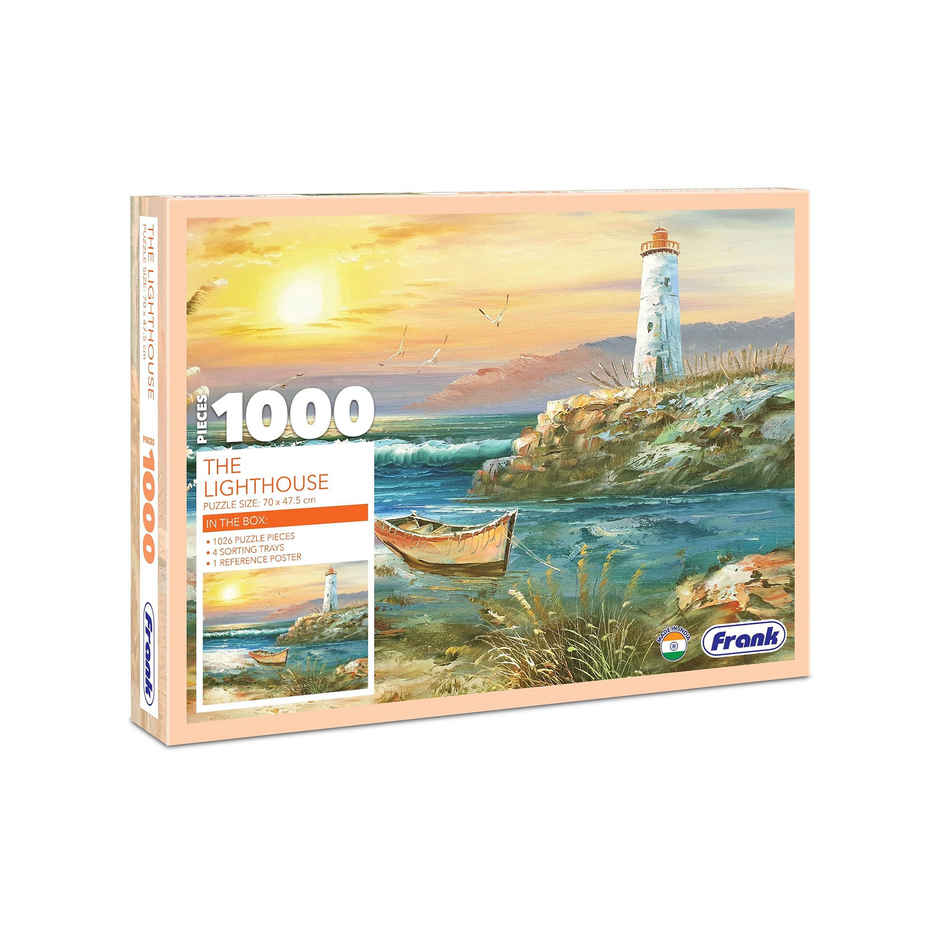 Frank The Lighthouse - 1000 Pieces Jigsaw Puzzle