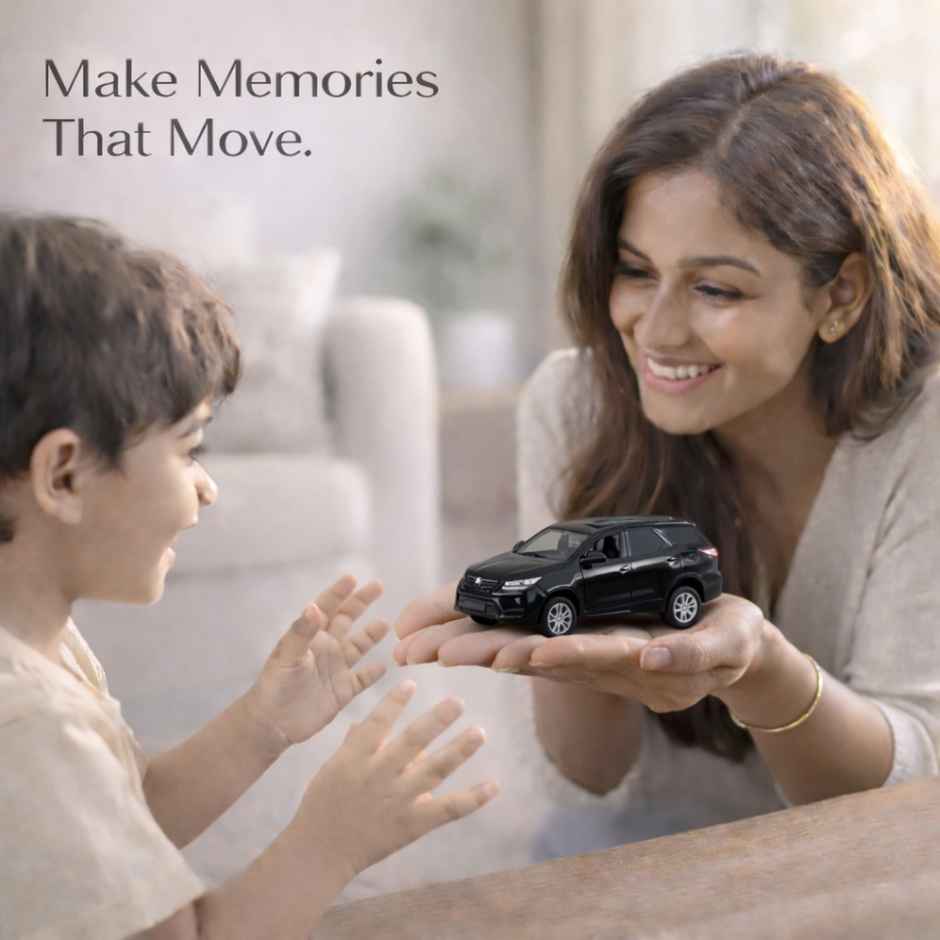 Race n Roll Light & Sound Elite Cruiser SUV Toy Car Pull back Action Fortu Black