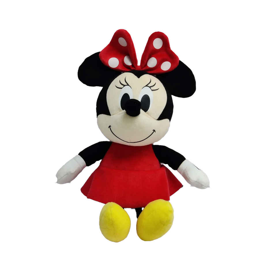 Hamleys Disney Minnie Mouse Multicolour Plush Soft Toys For Girls & Boys, 2 Yrs+, 9 Inch