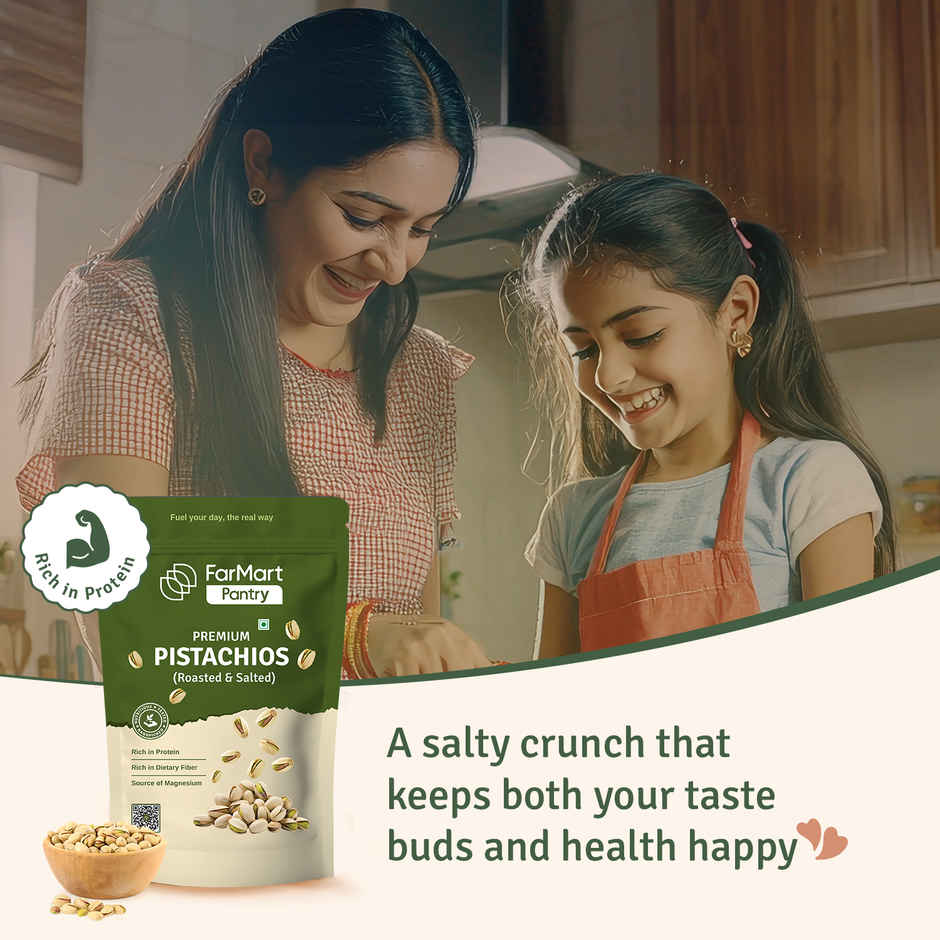 FarMart Pantry Premium Roasted & Salted Pistachios