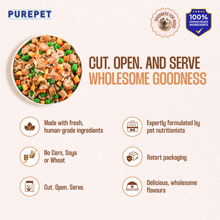 PurePet Chicken and Pumpkin Fresh Dog Food