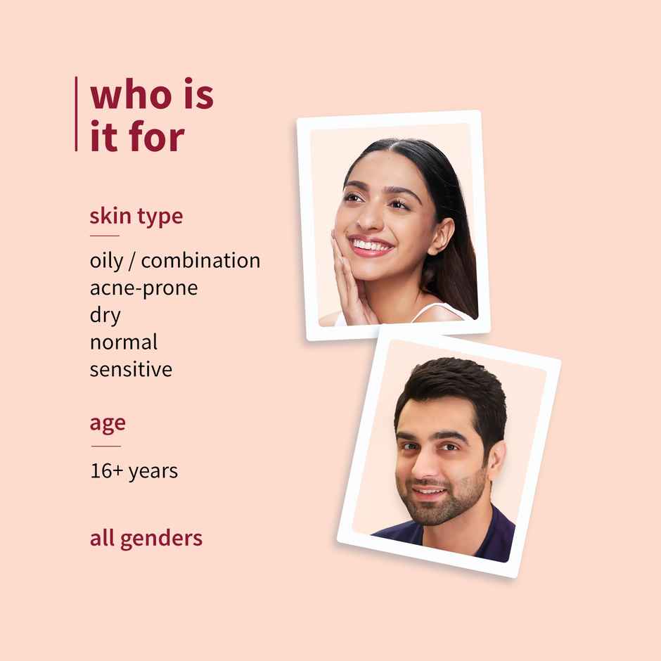 Plum Saffron & Papaya Glow Bright Face Wash 100% Vegan