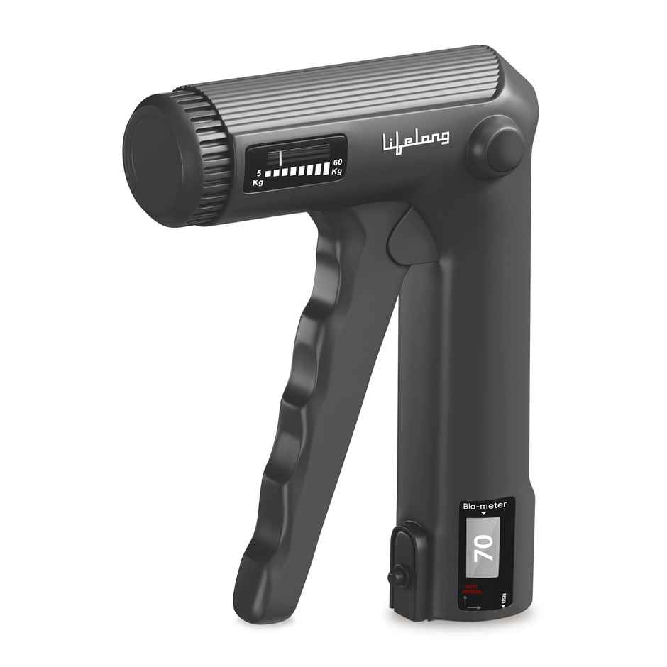 Lifelong 5-60kg Premium Hand Gripper with Counter for Workout