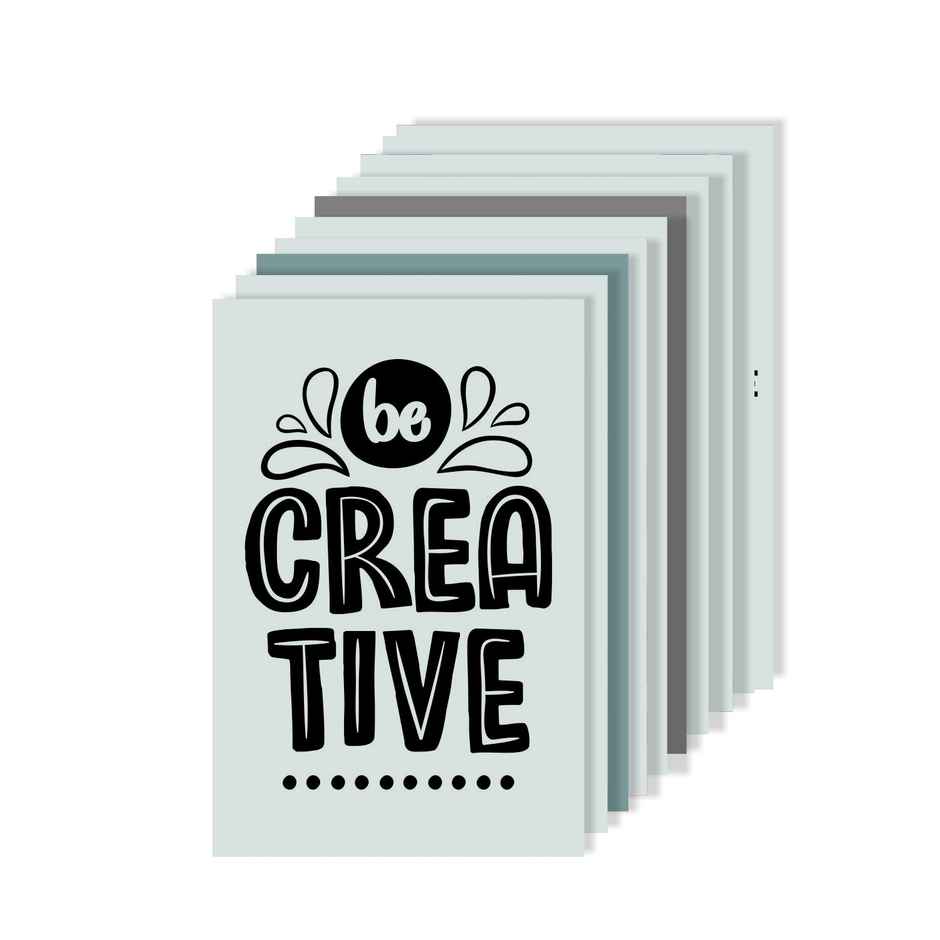 Paper Plane Design Motivational Wall Posters | Set of 10 | (12 Inch x 18 Inch) D93