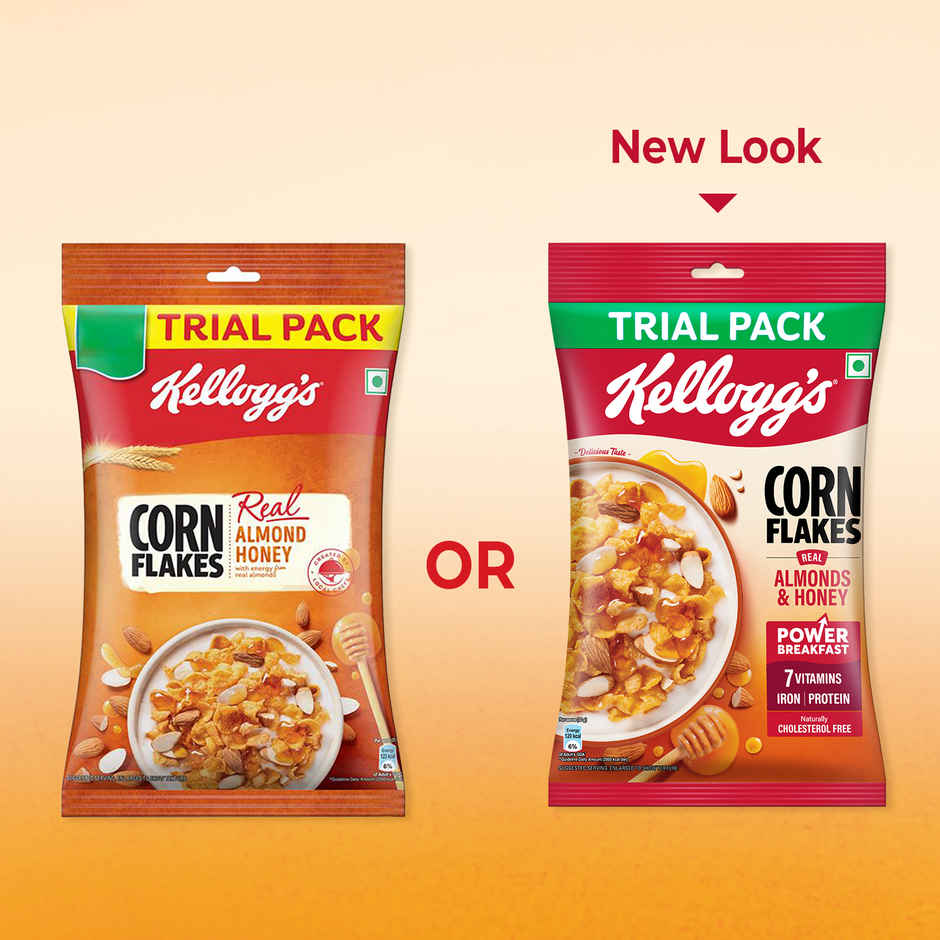 Kellogg's Corn Flakes Real Almond Honey