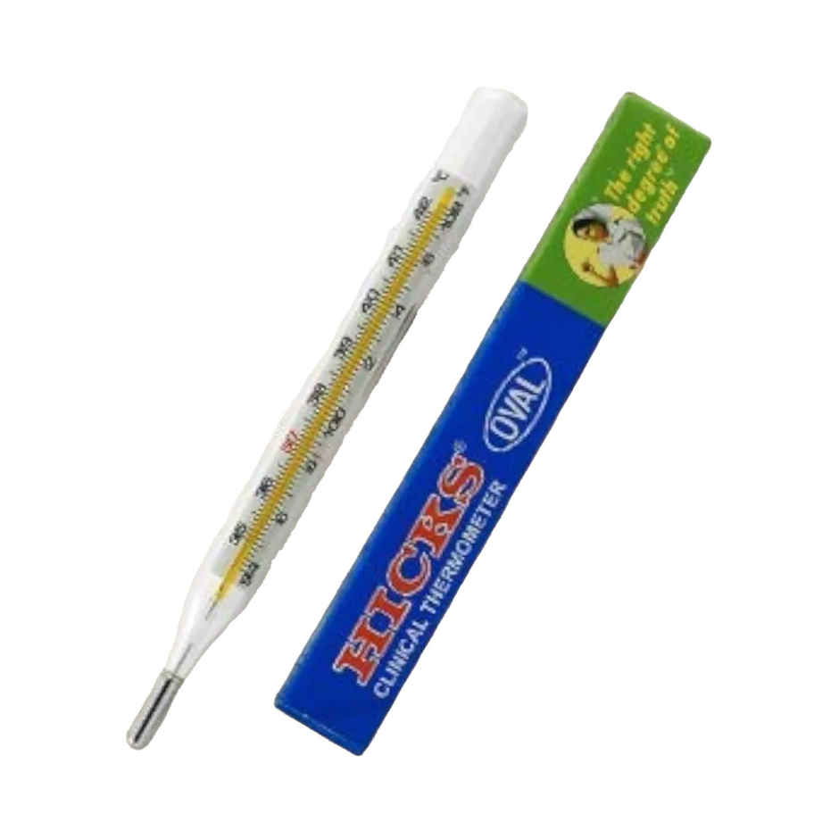 Hicks Oval Clinical Thermometer