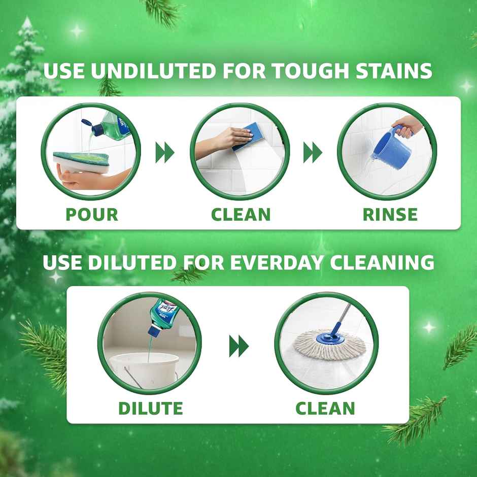 Lizol Pine Bathroom Cleaner Liquid