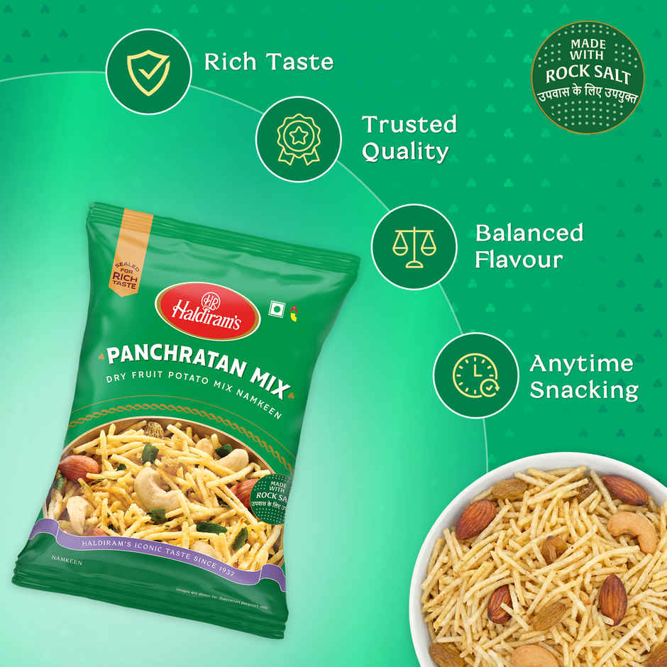 Haldiram's Panchratan Mixture | Flavorful & Crunchy