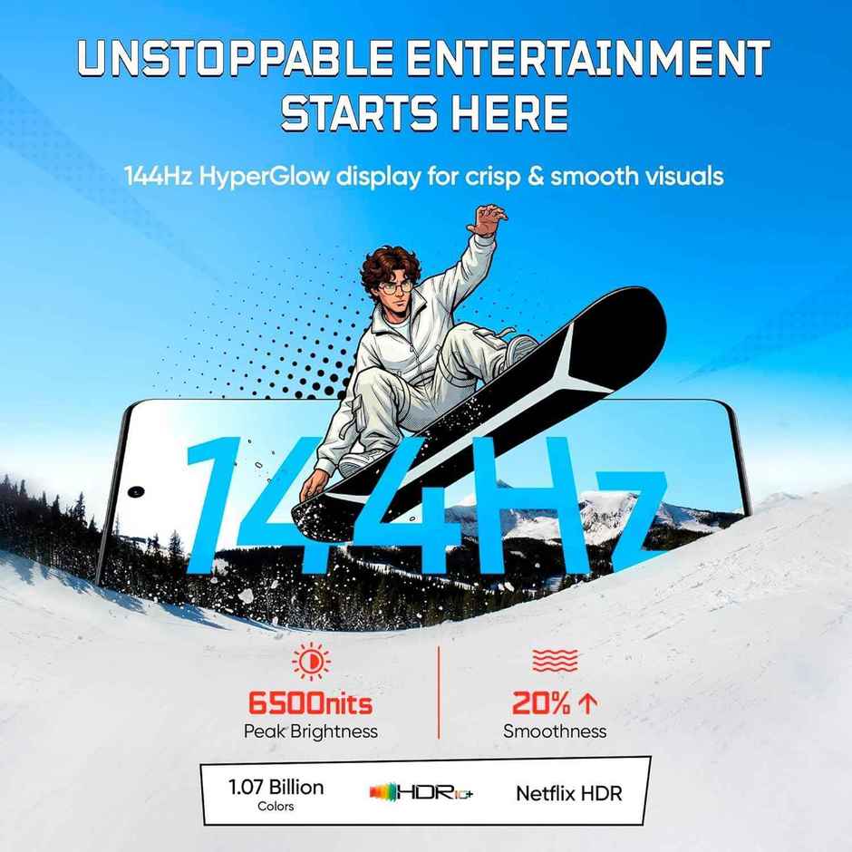 Realme Narzo Power 8GB RAM, 128 GB Storage, Titan Blue