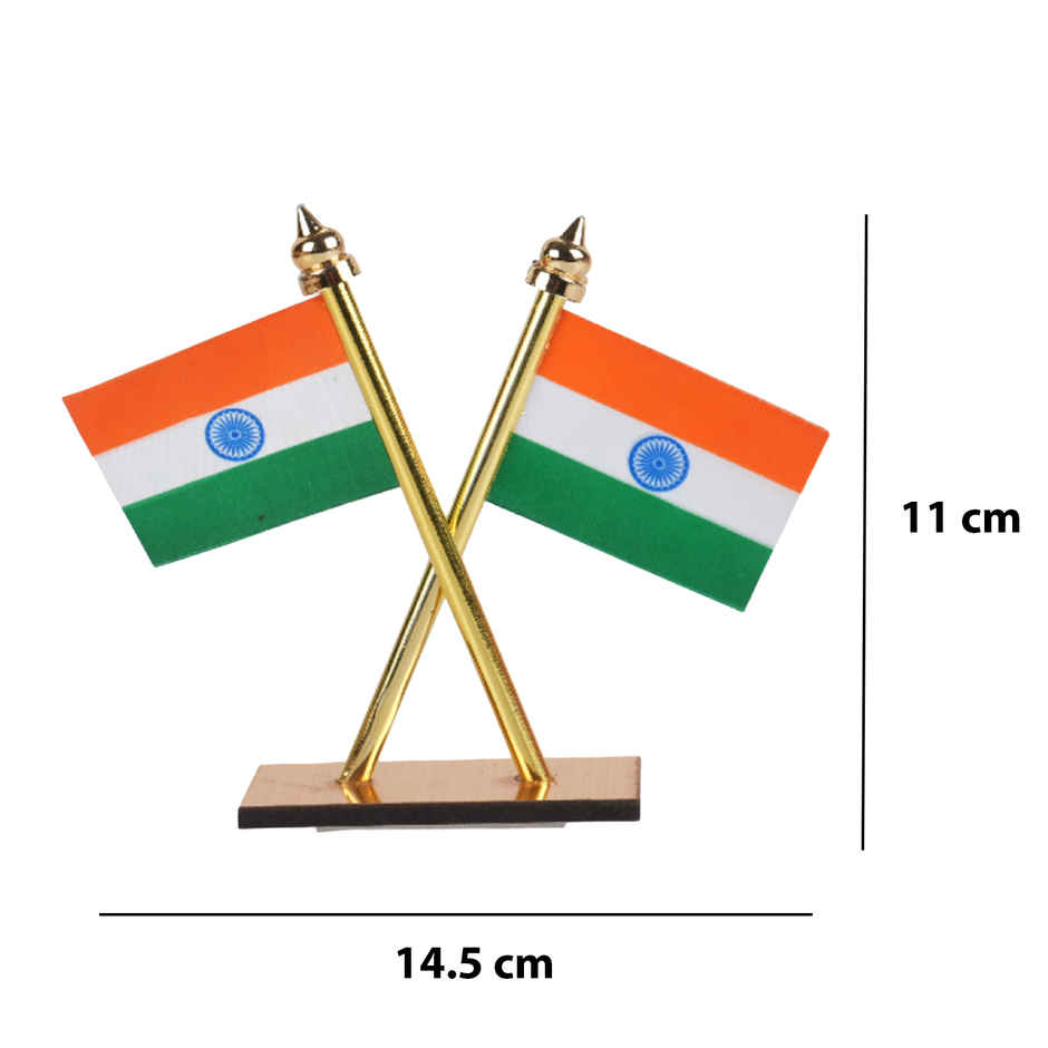 Indian National Flag for Car and Desk Display | Picfest