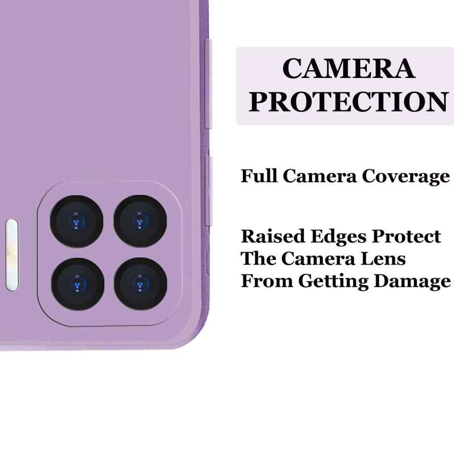 Artistque Case For Oppo F17 Pro / Oppo F17 Pro Back Cover - Plain Liquid Silicone Cover