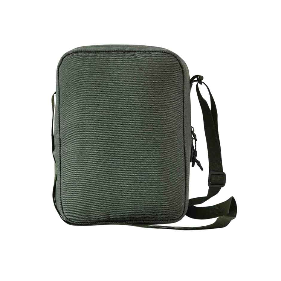 Wildcraft Unisex Solid Polyester 15 L Crossbody Bag | Green - Free Size